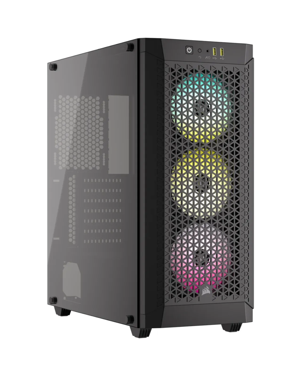 CHASIS CORSAIR  480T RGB AIRFLOW MID-TOWER BLAK