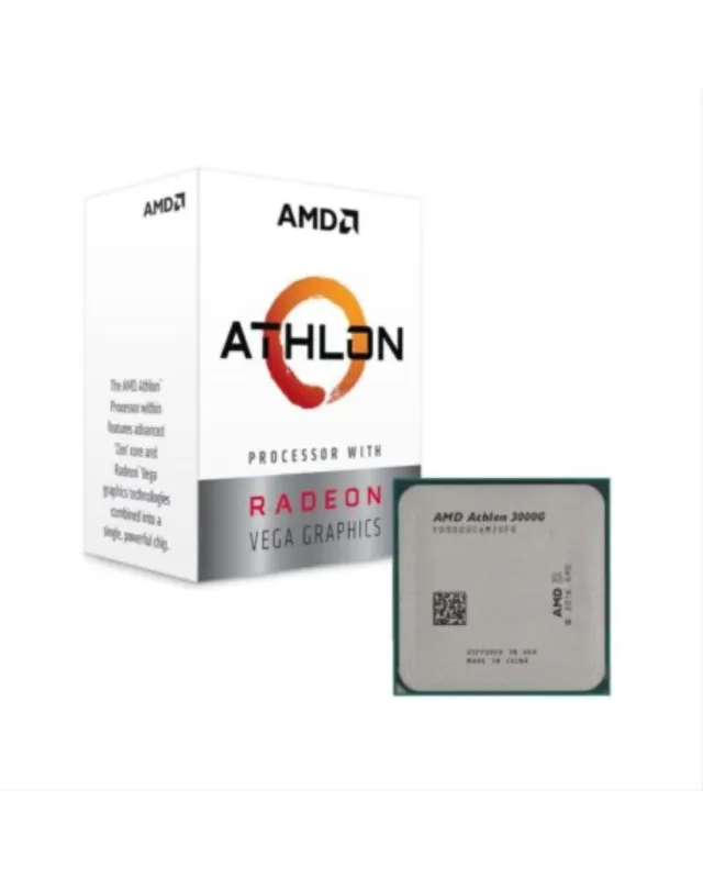 PROCESADOR AM4 ATHLON 3000G 3.5 5 MB CACHE