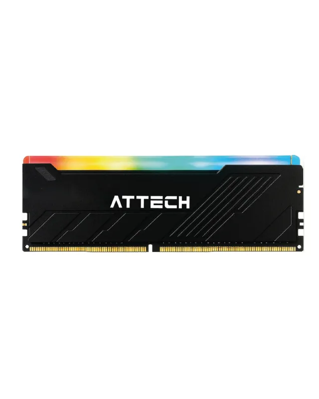 RAM DDR4 PC 16GB 3200 ATTECH RGB  BLINDADA