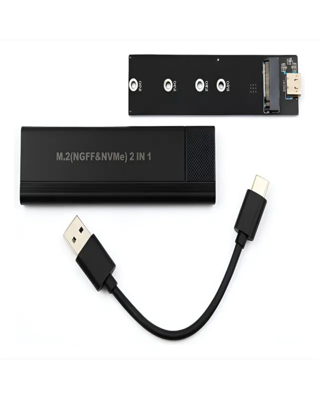 ACCESORIO CAJA EXTERNA M.2 NVME M.2 -3.1