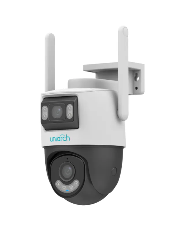 CAMARA UNV-UHO-P2 UNIARCH,3MP+3MP WI-FI DUAL-LENS OUTDOOR PT CAMERA(1)