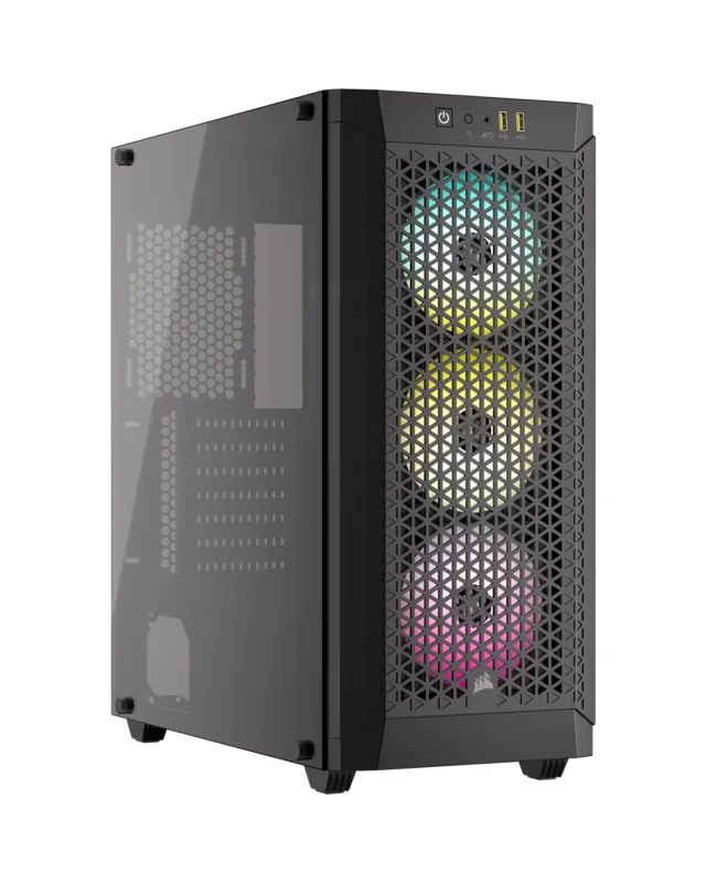 CHASIS CORSAIR  480T RGB AIRFLOW MID-TOWER BLAK