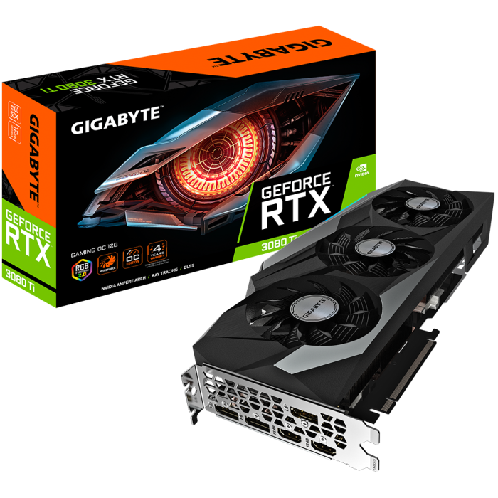 NVIDIA RTX 3080 TI 12GB GIGABYTE GAMING OC RGB