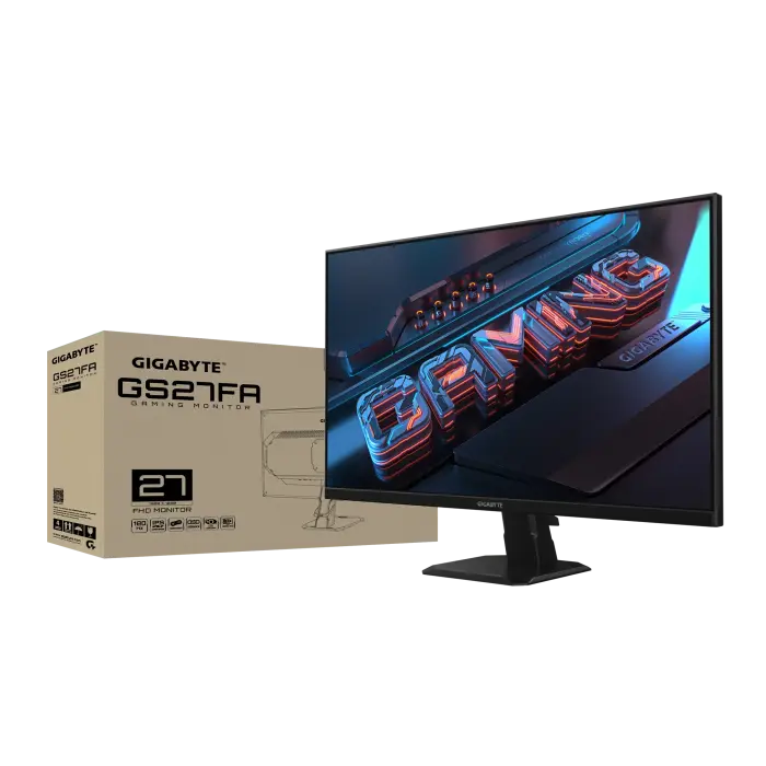 MONITOR GIGABYTE 27" 1080P HDR 180HZ SSIPS GS27FA