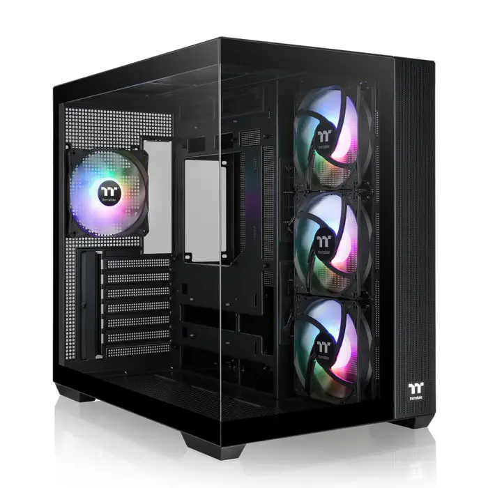 CHASIS THERMALTAKE VIEW 380 4 FANS ARGB PECERA BLANCO